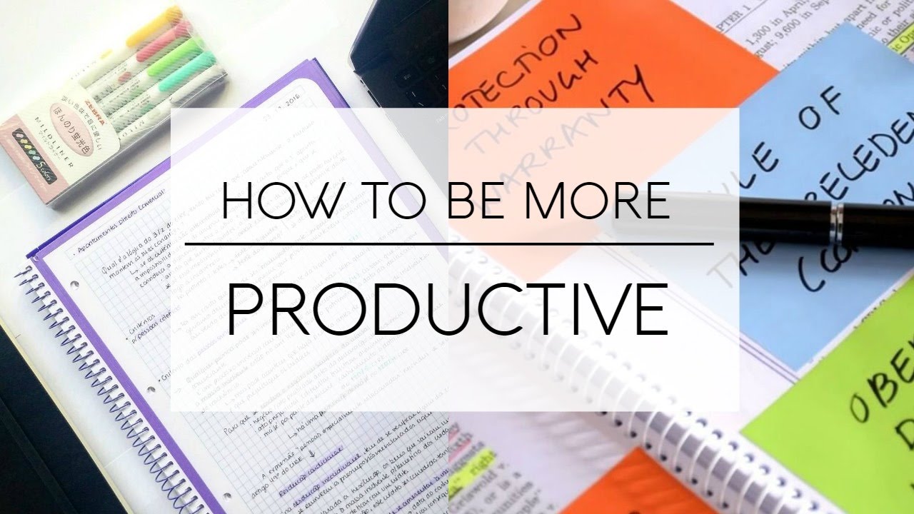 6 Productivity Tips for Students